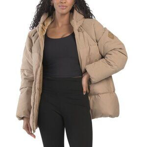 UNDER ARMOUR Camel Down Oversized Puff Cord Jacket